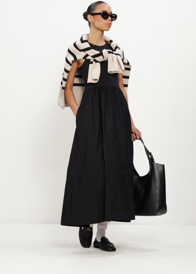 Y.A.S. YAS Dames Jurken Yasmira Sl Long Dress Zwart