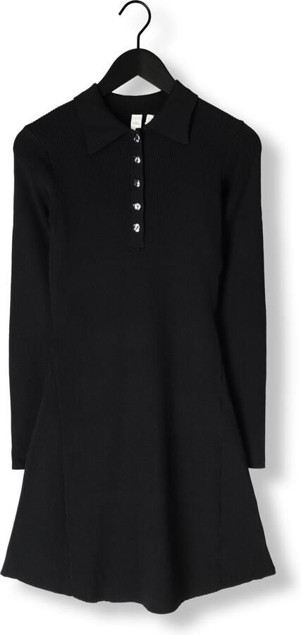 Y.A.S. YAS Dames Jurken Yasnama Ls Knit Dress Zwart - Foto 4