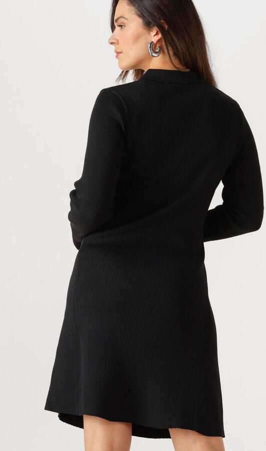 Y.A.S. YAS Dames Jurken Yasnama Ls Knit Dress Zwart - Foto 3