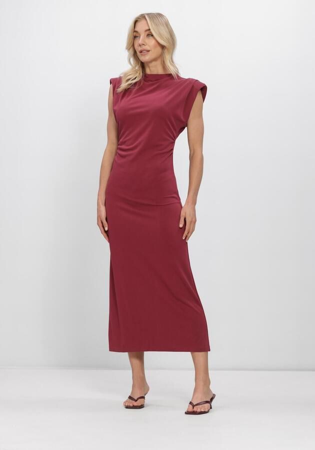 Y.A.S. YAS Dames Jurken Yasningbo Sl Long Dress Bordeaux