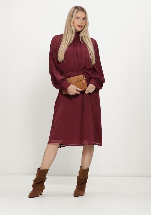 Y.A.S. YAS Dames Jurken Yasolera Ls Midi Dress S. Bordeaux - Foto 4