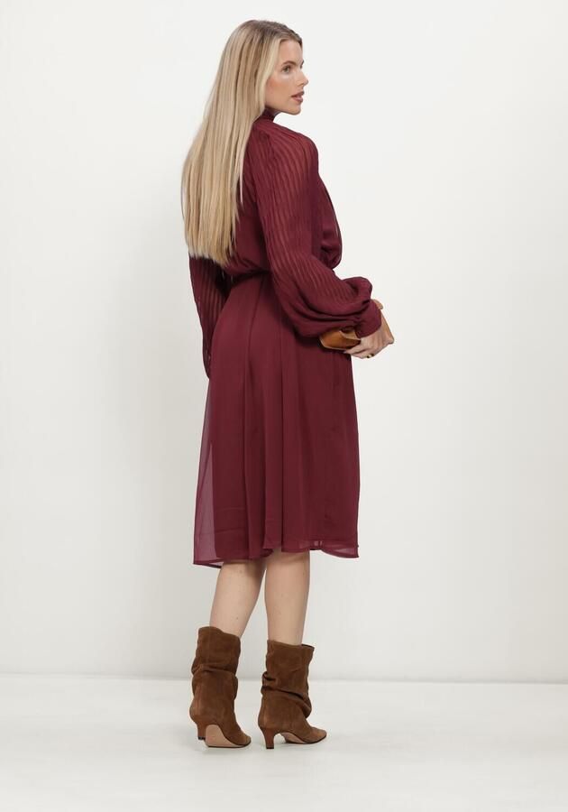 Y.A.S. YAS Dames Jurken Yasolera Ls Midi Dress S. Bordeaux - Foto 2