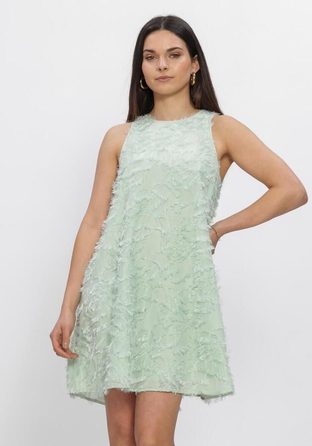 Y.A.S. YAS Dames Jurken Yasparia Sl Dress S. Noos Mint
