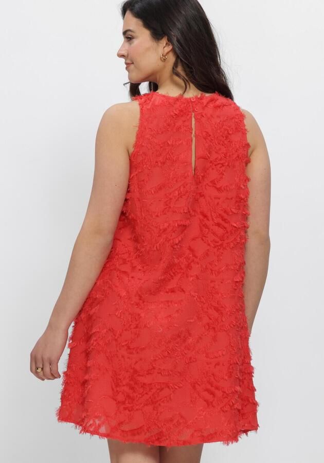 Y.A.S. YAS Dames Jurken Yasparia Sl Dress S. Noos Rood - Foto 3