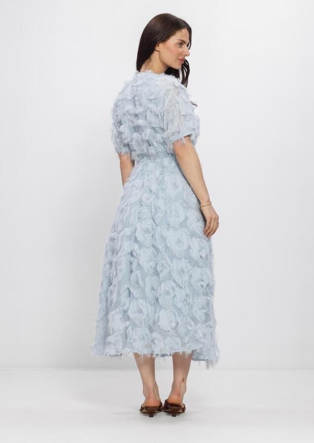 Y.A.S. YAS Dames Jurken Yaspazylla 2 4 Midi Dress S. Lichtblauw - Foto 2