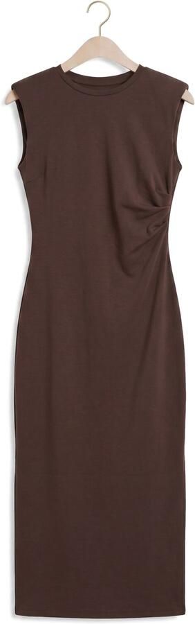 Y.A.S. YAS Dames Jurken Yaspina Sl Long Dress Bruin - Foto 4