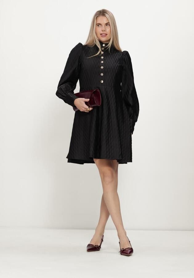 Y.A.S. YAS Dames Jurken Yasripple Ls Dress Zwart - Foto 4