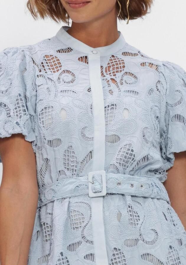 Y.A.S. YAS Dames Jurken Yassana Ss Dress Lichtblauw - Foto 3