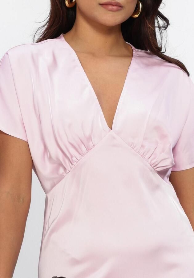 Y.A.S. YAS Dames Jurken Yassatina Ss Ankle Dress Lichtroze - Foto 3