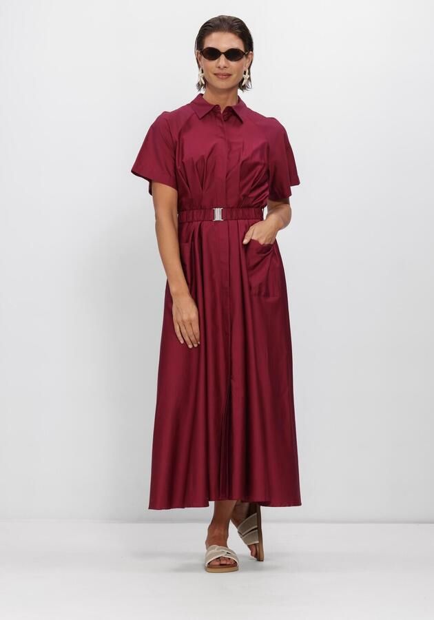 Y.A.S. YAS Dames Jurken Yassimana Ss Long Dress Bordeaux