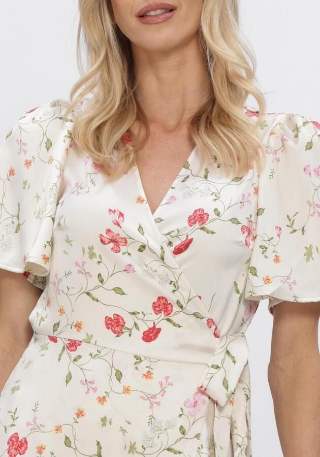 Y.A.S. YAS Dames Jurken Yasthea 2 4 Midi Wrap Dress S. Gebroken Wit - Foto 3