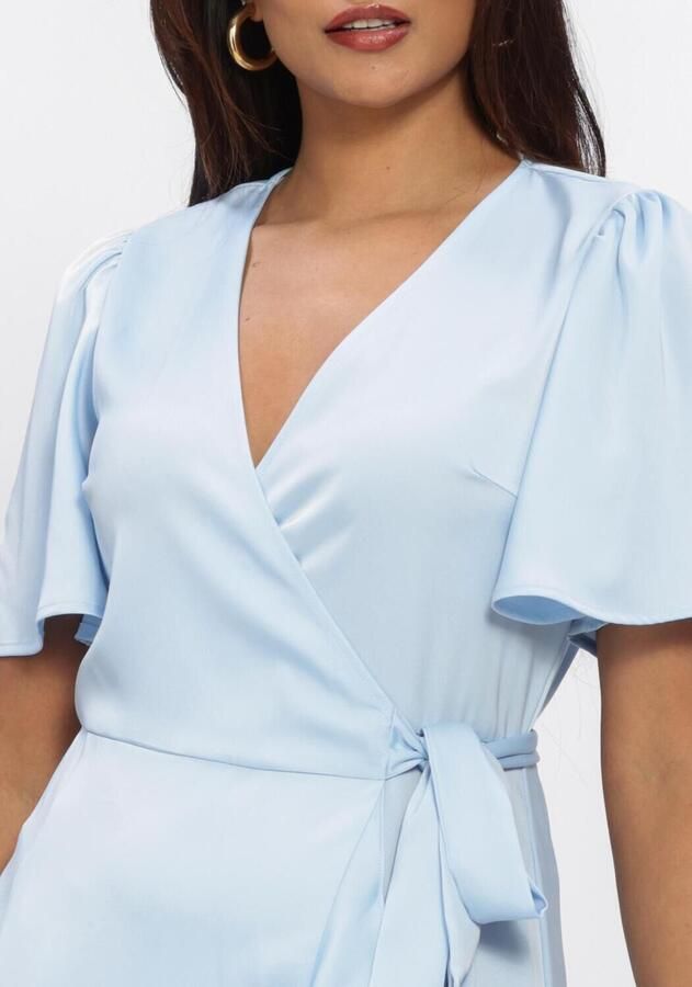 Y.A.S. YAS Dames Jurken Yasthea 2 4 Midi Wrap Dress S. Lichtblauw - Foto 2