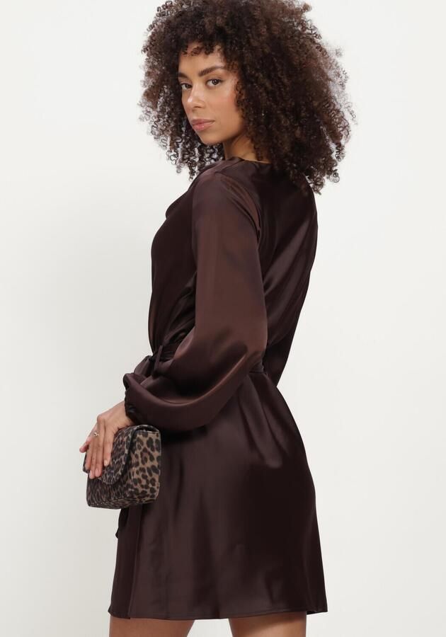Y.A.S. YAS Dames Jurken Yasthea Ls Dress Bruin - Foto 2