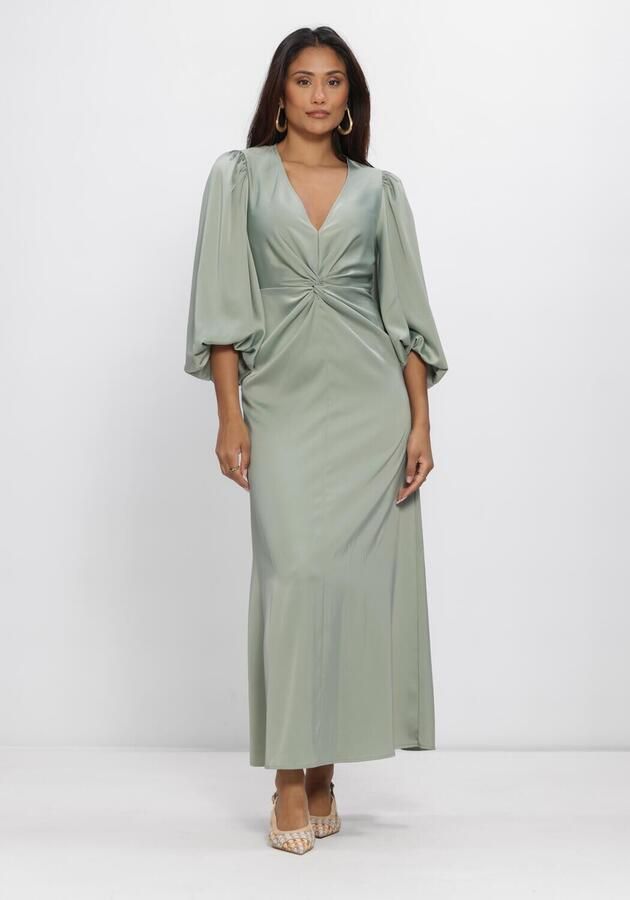 Y.A.S. YAS Dames Jurken Yasthea Ls Long Dress Mint