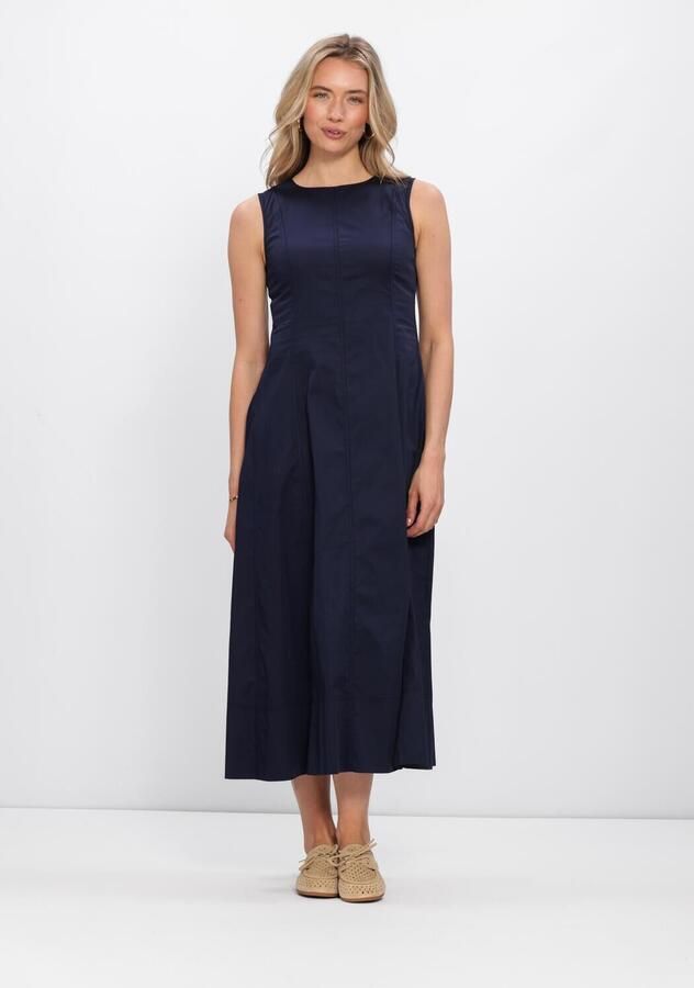 Y.A.S. YAS Dames Jurken Yasverna Sl Long Dress Donkerblauw