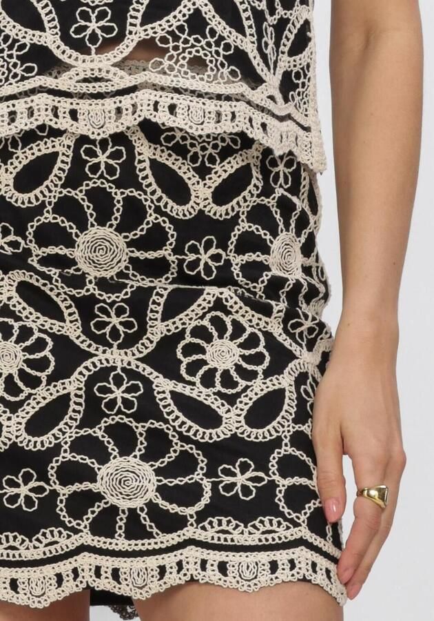 Y.A.S. YAS Dames Rokken Yascilia Hw Crochet Skirt Zwart - Foto 3