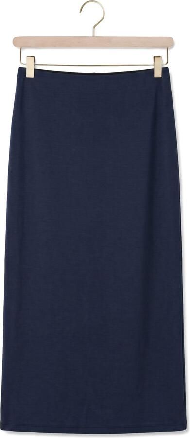 Y.A.S. YAS Dames Rokken Yascoze Hw Ankle Skirt Donkerblauw
