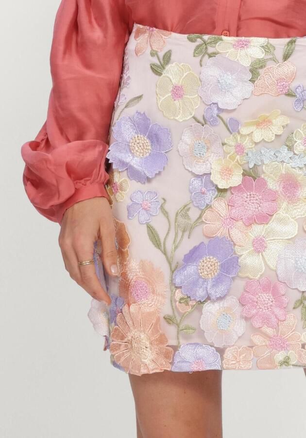 Y.A.S. YAS Dames Rokken Yasflowering Hw Skirt Multi - Foto 4