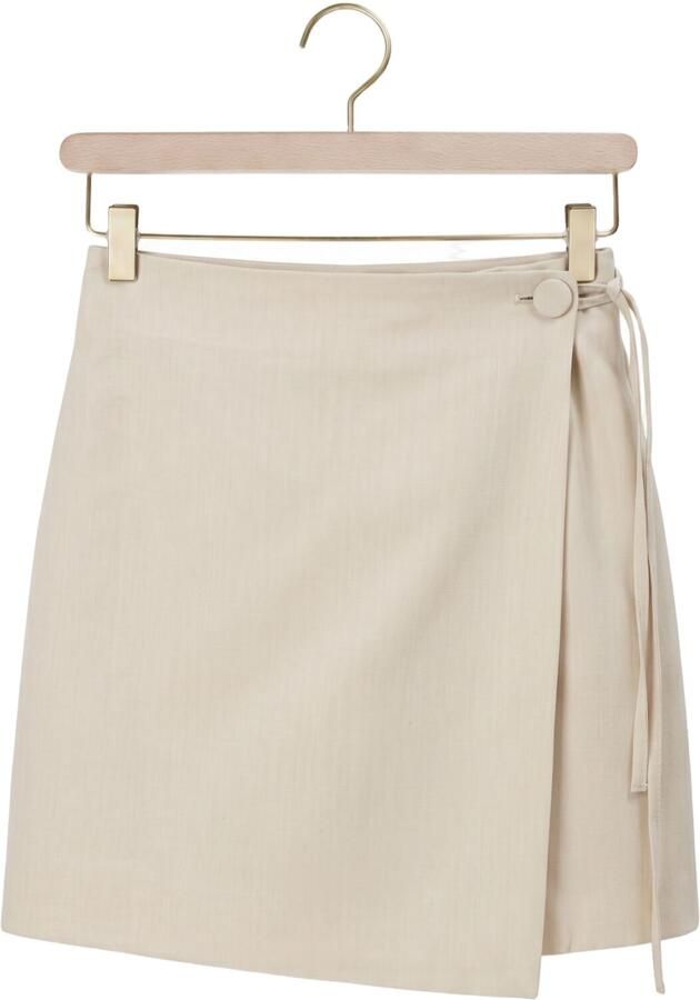 Y.A.S. YAS Dames Rokken Yasfrida Hw Wrap Skirt Beige - Foto 3