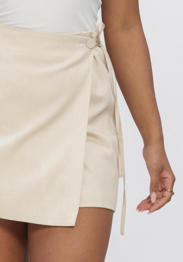 Y.A.S. YAS Dames Rokken Yasfrida Hw Wrap Skirt Beige - Foto 4