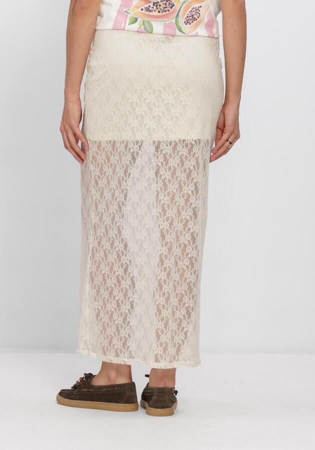 Y.A.S. YAS Dames Rokken Yaskarinahw Long Lace Skirt Ka Ecru - Foto 2