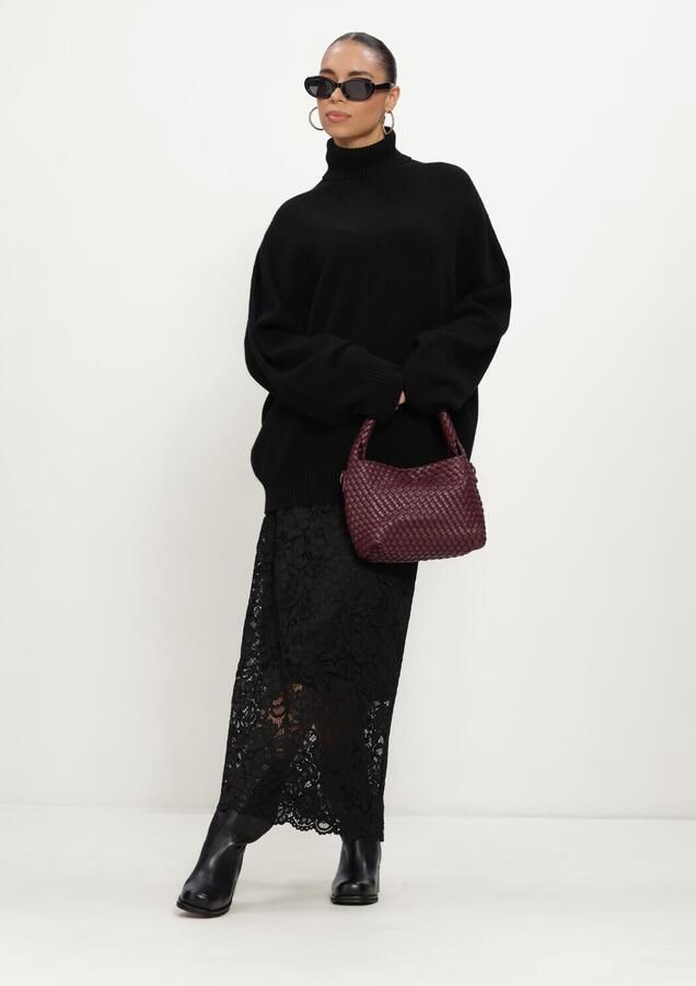 Y.A.S. YAS Dames Rokken Yaslacey Hw Long Lace Skirt Zwart - Foto 3