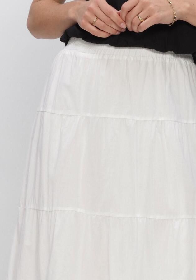 Y.A.S. YAS Dames Rokken Yasline Hw Long Skirt Wit - Foto 3