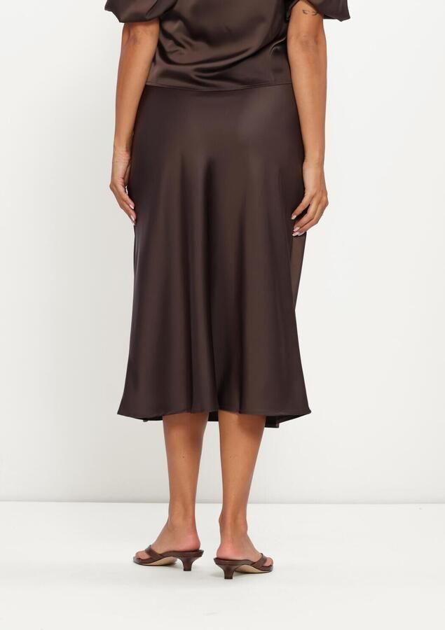 Y.A.S. YAS Dames Rokken Yaspella Hw Midi Skirt Bruin - Foto 2