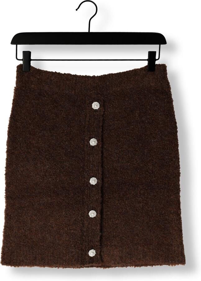 Y.A.S. YAS Dames Rokken Yasplyra Hw Knit Skirt Bruin - Foto 2