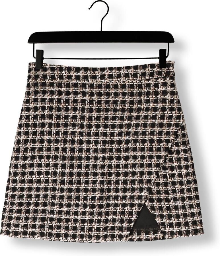 YAS Slim fit shirt met minirok in wikkellook model 'Vismo' - Foto 2