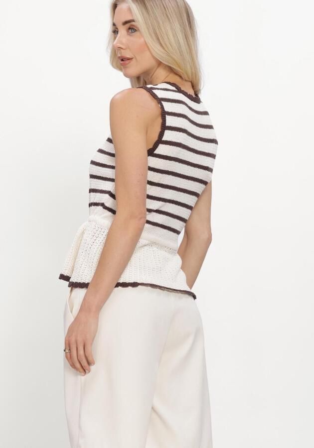 Y.A.S. YAS Dames Tops & T-shirts Yasannie Sl Knit Top S. Creme - Foto 2