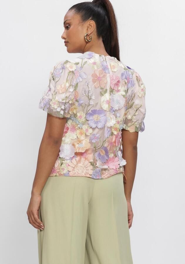 Y.A.S. YAS Dames Tops & T-shirts Yasflowering Ss Top Multi - Foto 4