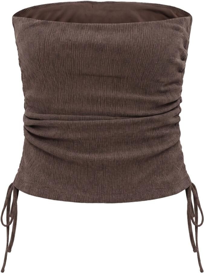 Y.A.S. YAS Dames Tops & T-shirts Yasibela Tube Top Bruin - Foto 2