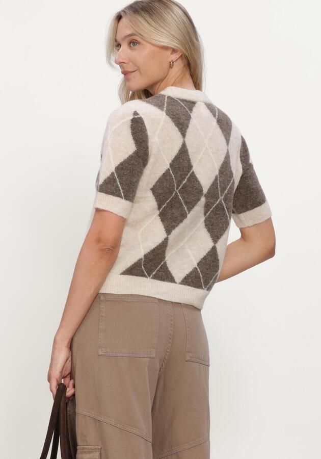Y.A.S. YAS Dames Tops & T-shirts Yasjohi Ss Wool Blend Pullover Beige - Foto 3