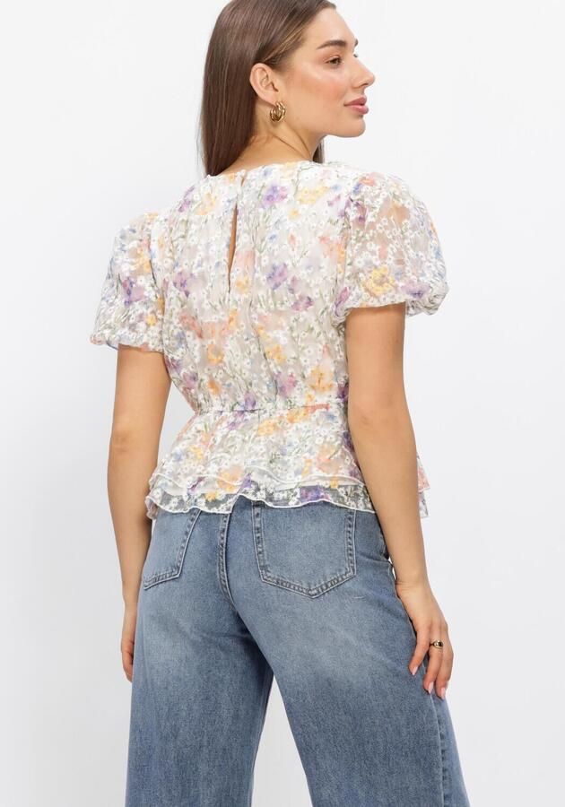 Y.A.S. YAS Dames Tops & T-shirts Yasleanna Ss Top Multi - Foto 3