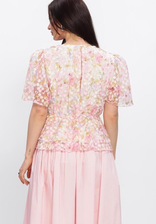 Y.A.S. YAS Dames Tops & T-shirts Yasleanna Ss Top New S. Roze - Foto 3