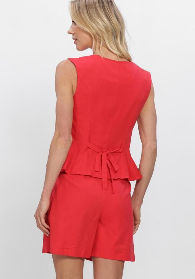 Y.A.S. YAS Dames Tops & T-shirts Yaslirma Sl Top Rood - Foto 2