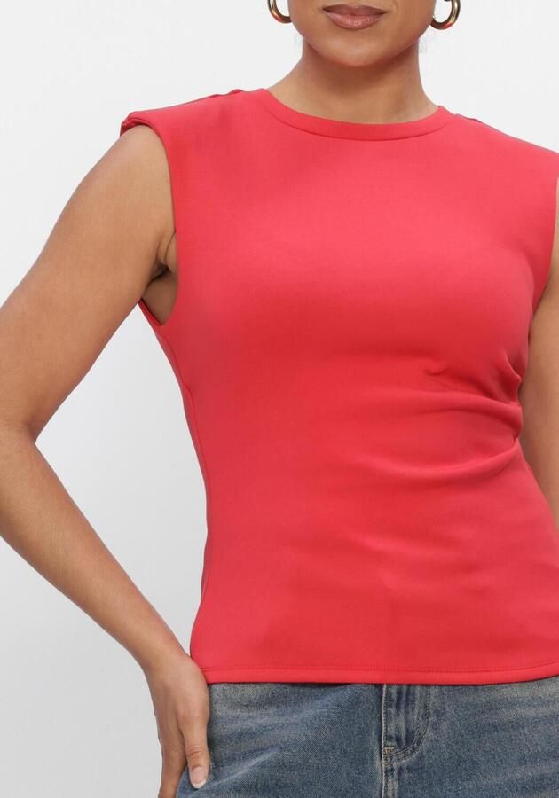 Y.A.S. YAS Dames Tops & T-shirts Yaspina Sl Top Noos Rood - Foto 3