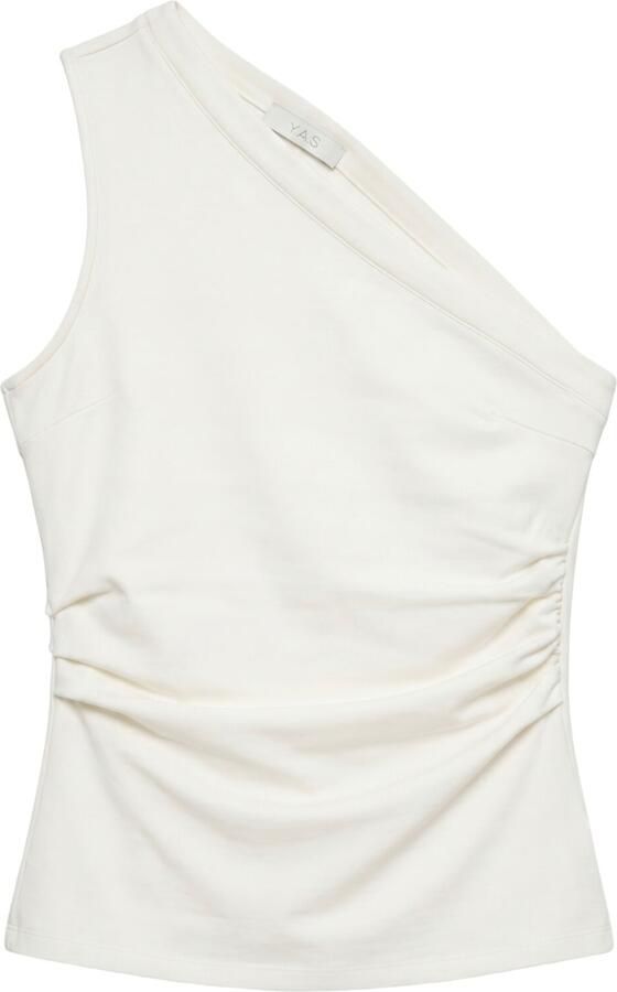 Y.A.S. YAS Dames Tops & T-shirts Yasvenice One Shoulder Top Wit - Foto 4