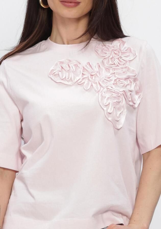 Y.A.S. YAS Dames Tops & T-shirts Yasvisely Ss Tee Lichtroze - Foto 3