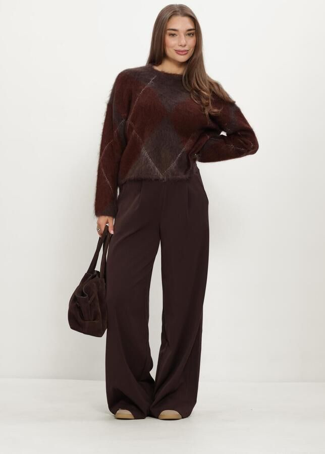 Y.A.S. YAS Dames Truien & Vesten Yasargy Ls Mohair Blend Knit Pullover Bruin - Foto 2