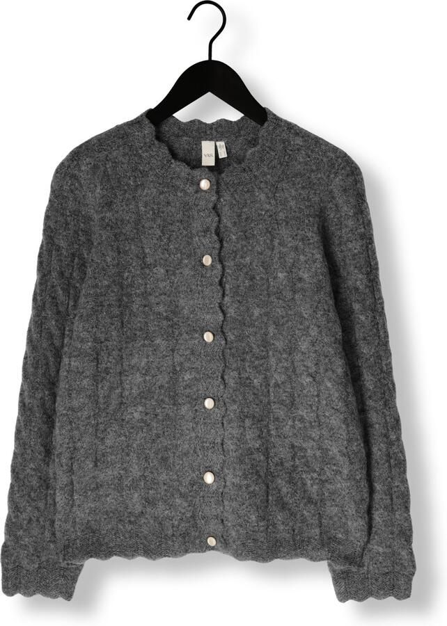 Y.A.S. YAS Dames Truien & Vesten Yasbubera Ls Knit Cardigan Donkergrijs - Foto 2