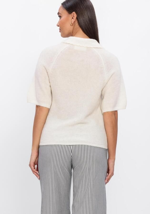 Y.A.S. YAS Dames Truien & Vesten Yasdura 2 4 Knit Cardigan Creme - Foto 3