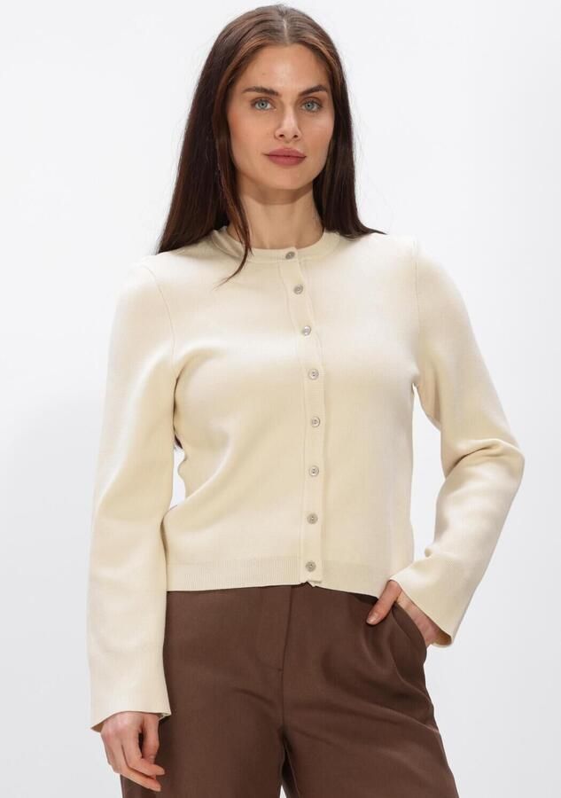 Y.A.S. YAS Dames Truien & Vesten Yaseena Ls Knit Cardigan Creme
