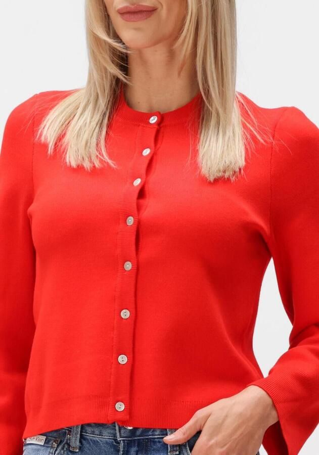 Y.A.S. YAS Dames Truien & Vesten Yaseena Ls Knit Cardigan Rood - Foto 3