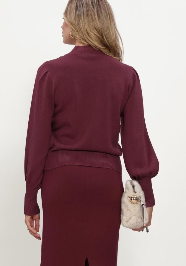 Y.A.S. YAS Dames Truien & Vesten Yasfonny Ls Knit Pullover S.noos Bordeaux - Foto 2
