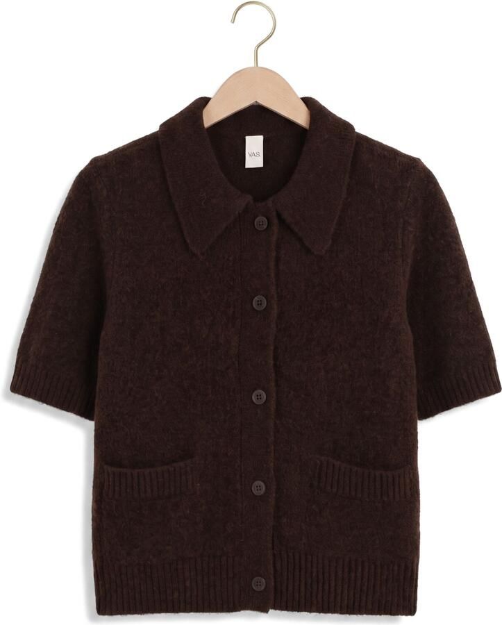 Y.A.S. YAS Dames Truien & Vesten Yasfrilo Ss Knit Cardigan Bruin - Foto 2