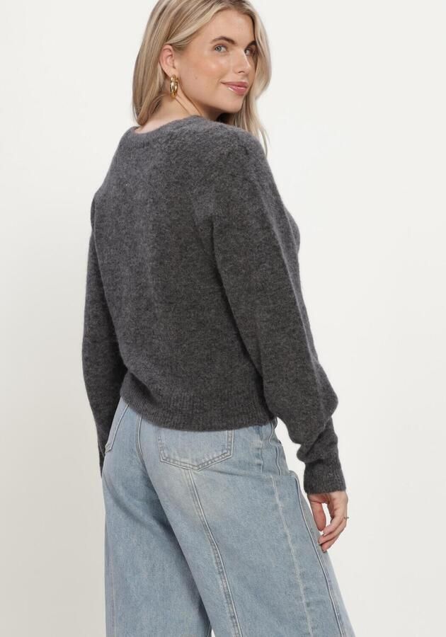 Y.A.S. YAS Dames Truien & Vesten Yasjohi Ls Wool Blend Pullover Donkergrijs - Foto 2