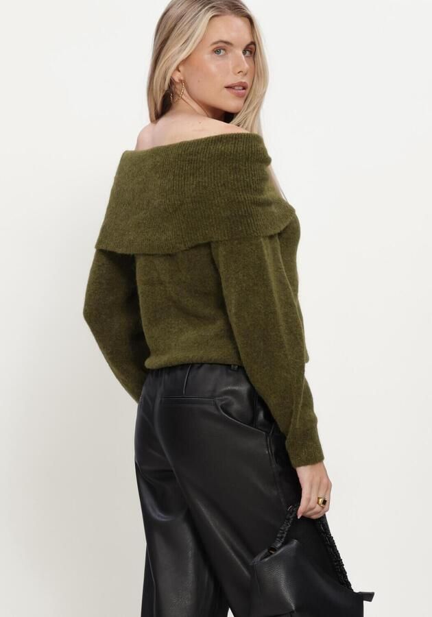 Y.A.S. YAS Dames Truien & Vesten Yasjohi Os Wool Blend Pullover Groen - Foto 3