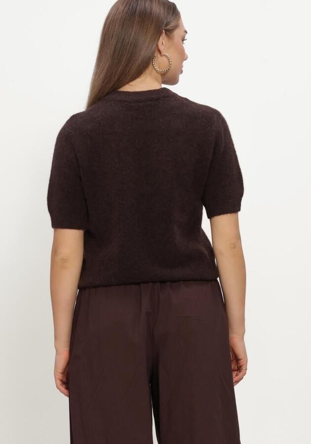 Y.A.S. YAS Dames Truien & Vesten Yasjohi Ss Wool Blend Pullover Bruin - Foto 3